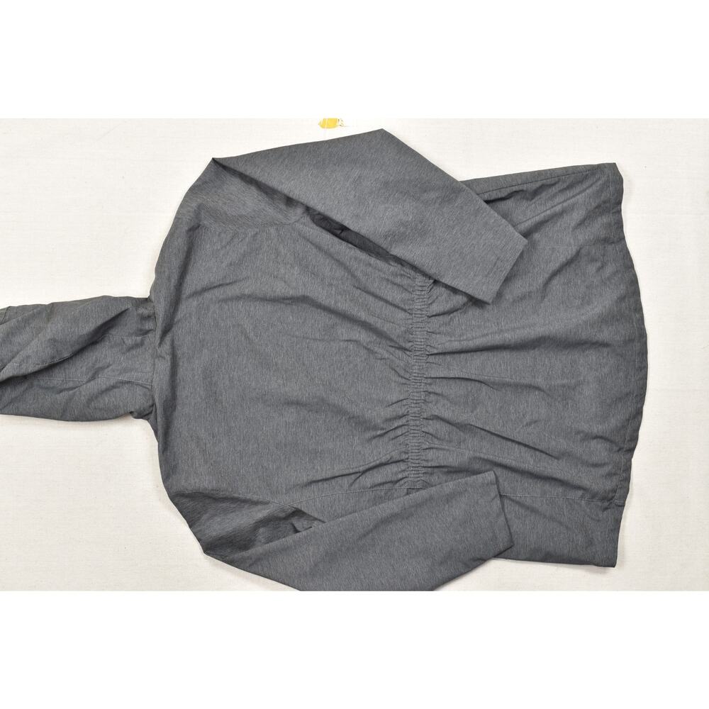 New Balance Women's 3X Gray Pink Full Zip Hooded Windbreaker Jacket Lightweight - Picture 2 of 8